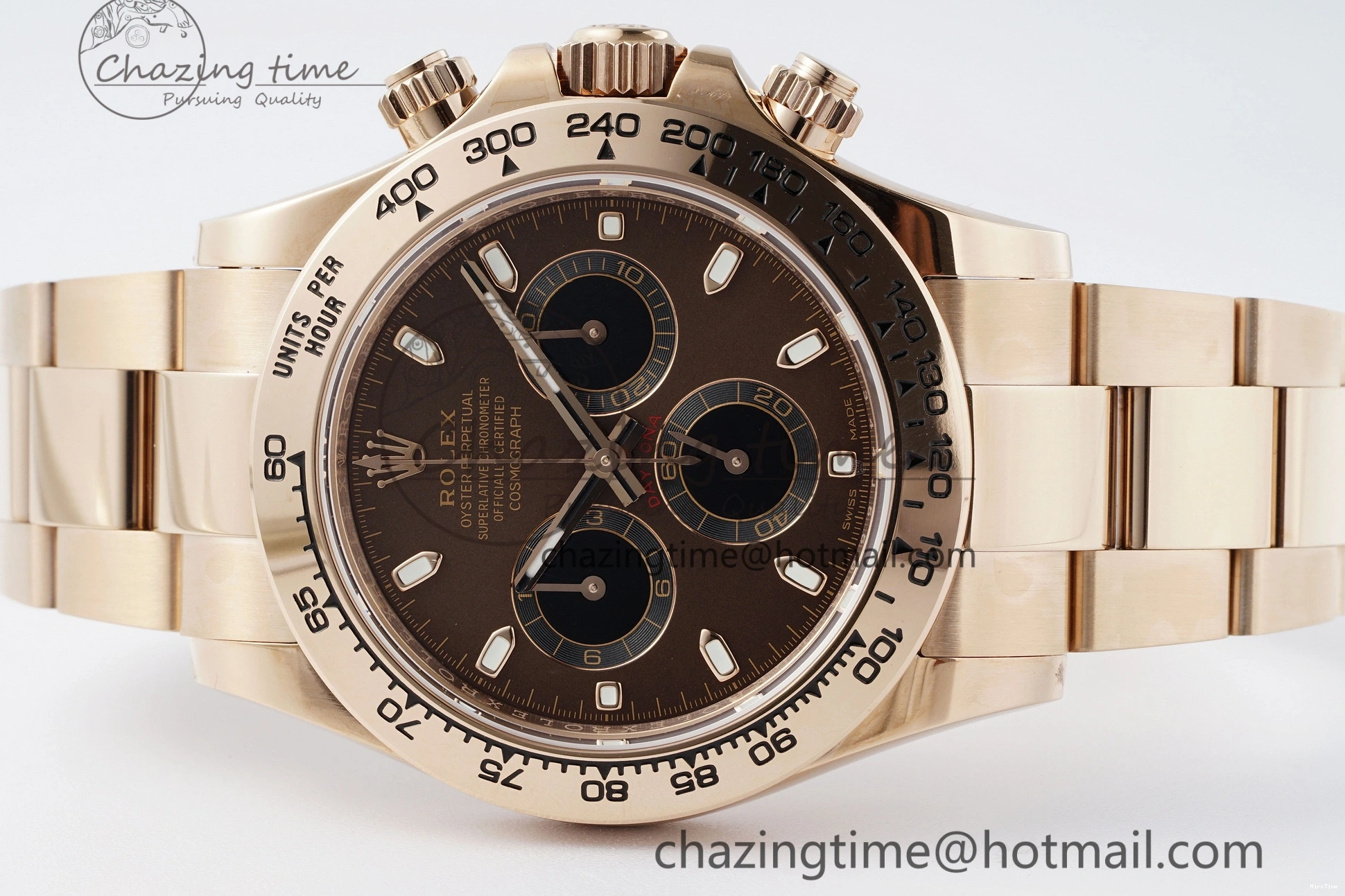 MiroTime 0515 Daytona 116505 BTF 1:1 Best Edition Brown Dial on RG Bracelet SA Original 2117